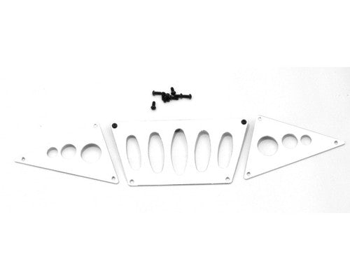 HRSCX03P08 Skid Plate for AX80044 (Silver) - SCX10 II Honcho