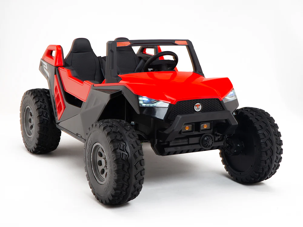 Clash 24V 4WD All Terrain Kids Ride On Buggy With MP4 And Air Blower