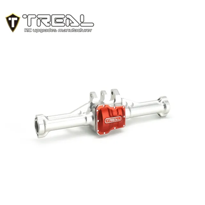 X003KV098Z TREAL Aluminum 7075 Front Axle Housing, w Caster Blocks (C-Hubs) for 1/18 TRX4M Defender Bronco-Silver
