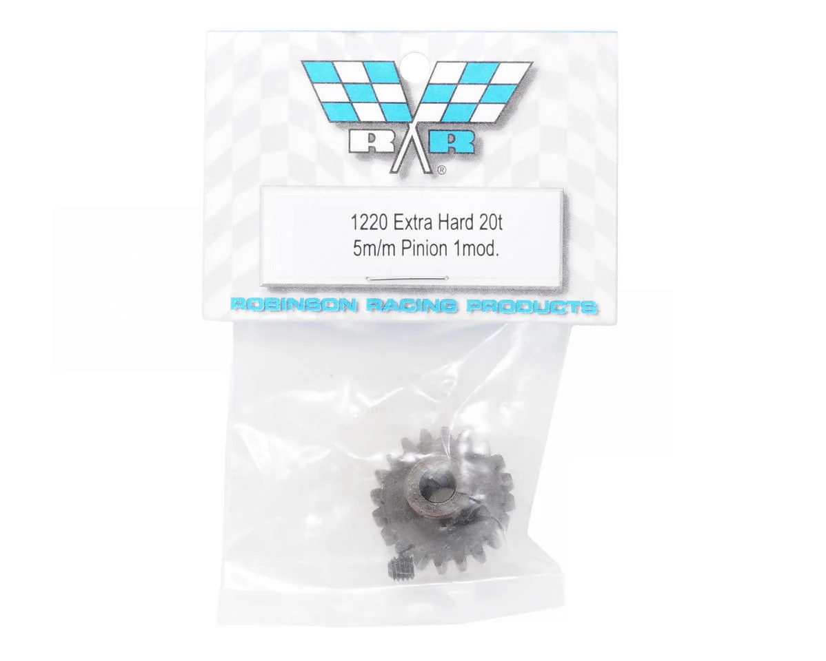 RRP1220 Extra Hard 20T 5mm Pinion 1Mod