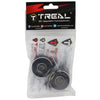X004D66R05 Vanquish H10 Optic Brass Front Steering Knuckles (Black) (2) (150.4g)