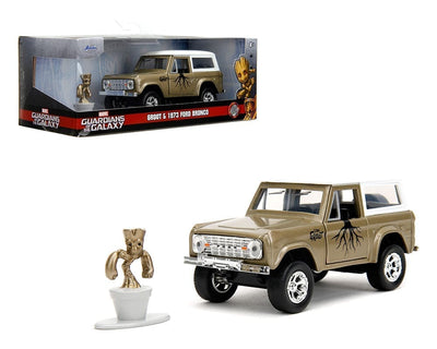Jada 1.32 MV Guardians Galaxy Ford 1973 Bronco w/Groot