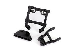 6777X Wheelie Bar Mount/skidplate blk