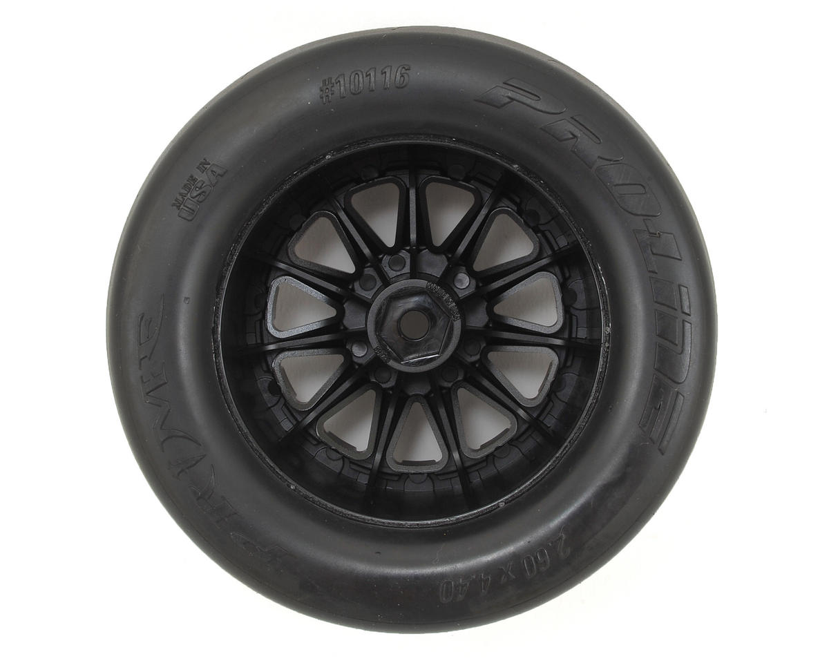 PRO1011615 Prime 2.8" Pre-Mounted w/F-11 Electric Rear Wheels (2) (Black) w/12mm Hex