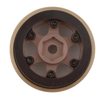 SSD00440 SCX24 1.0” Aluminum/Brass Challenger Wheels (Bronze) (2) (24g)