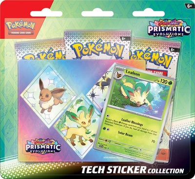 10-10022-101 Pokémon Scarlet & Violet Prismatic Evolutions Tech Sticker Collection Glaceon