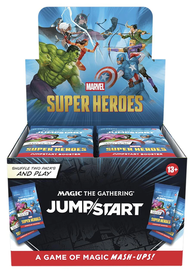 MTGD5363 Magic The Gathering Marvel Super Heroes Jumpstart Booster Box