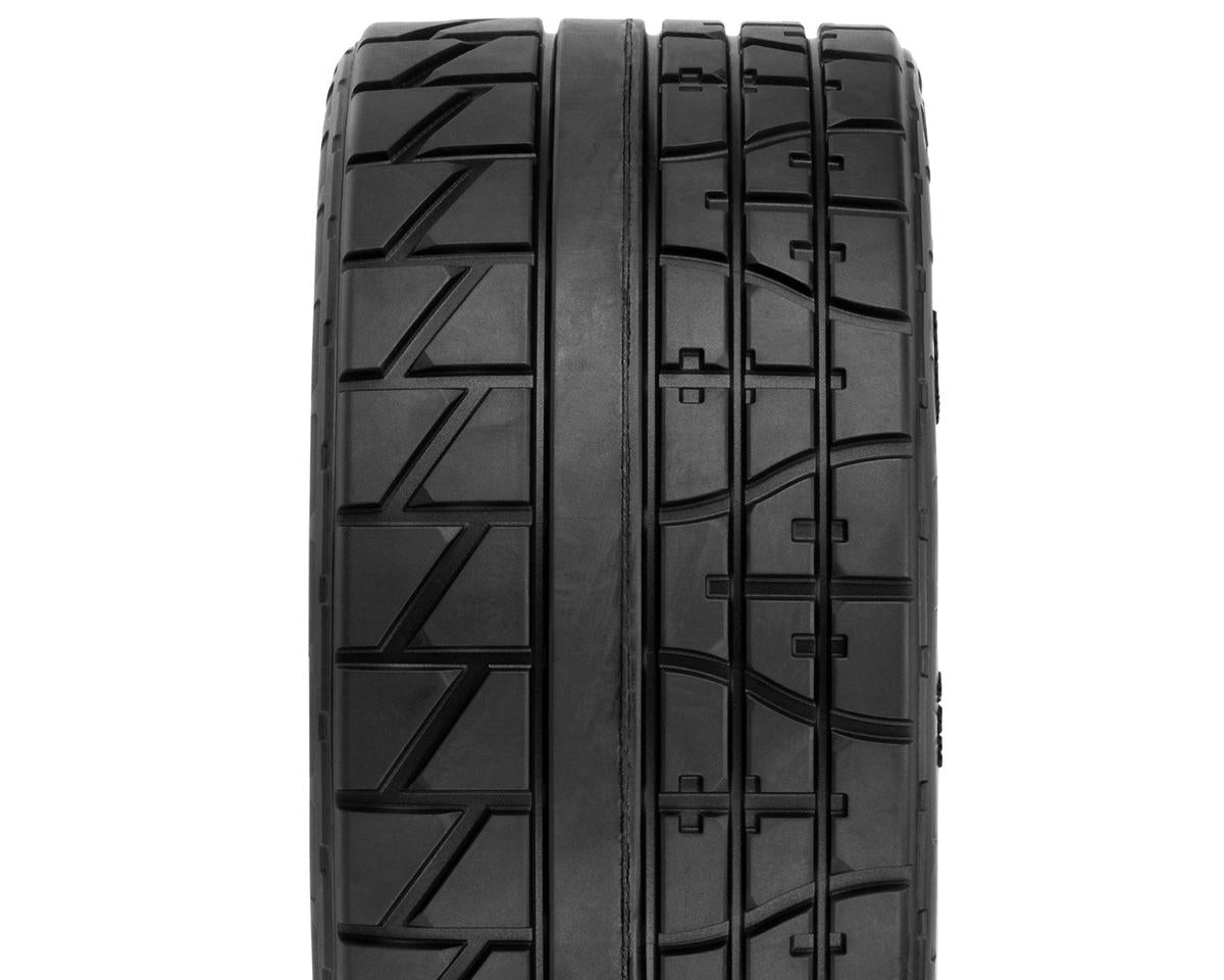 PRO1020510 Menace HP BELTED F/R 5.7" MT Tires Mounted 24mm Blk Raid (2)