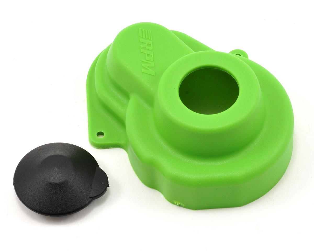 RPM80524 Gear Cover for Traxxas 2WD Chassis (Green)