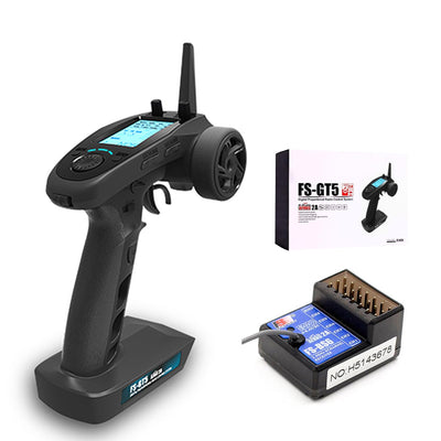 FlySky FS-GT5 2.4G 6Ch AFHDS RC Transmitter  W/FS-BS6 Receiver
