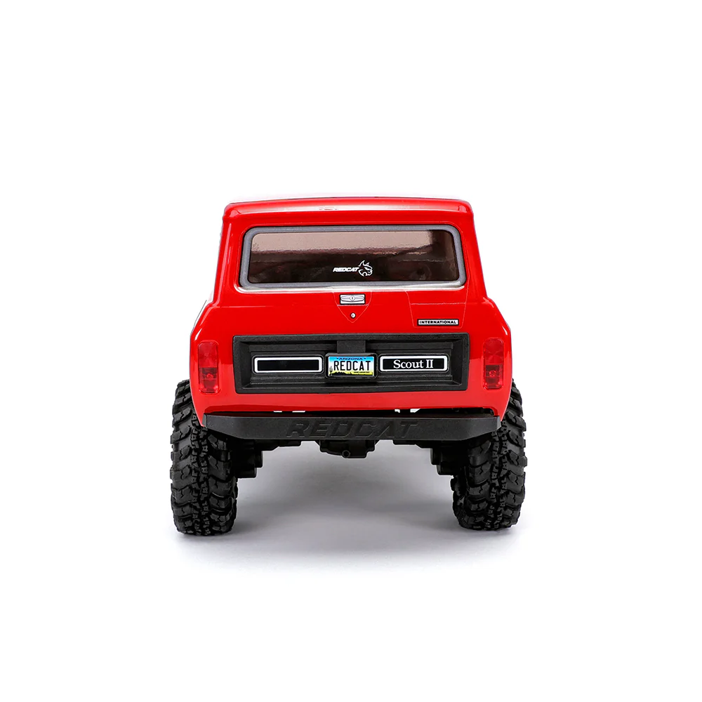 RER39153 Ascent-18 1/18 Scale 4WD Scout II Brushless Rock Crawler - Red