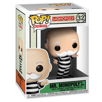FU51898 Monopoly Mr. Monopoly in Jail #32
