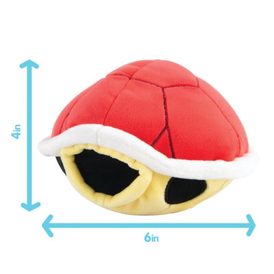 TMYT12702 Club Mocchi Mocchi Mario Kart Red Shell Junior 6-Inch Plush