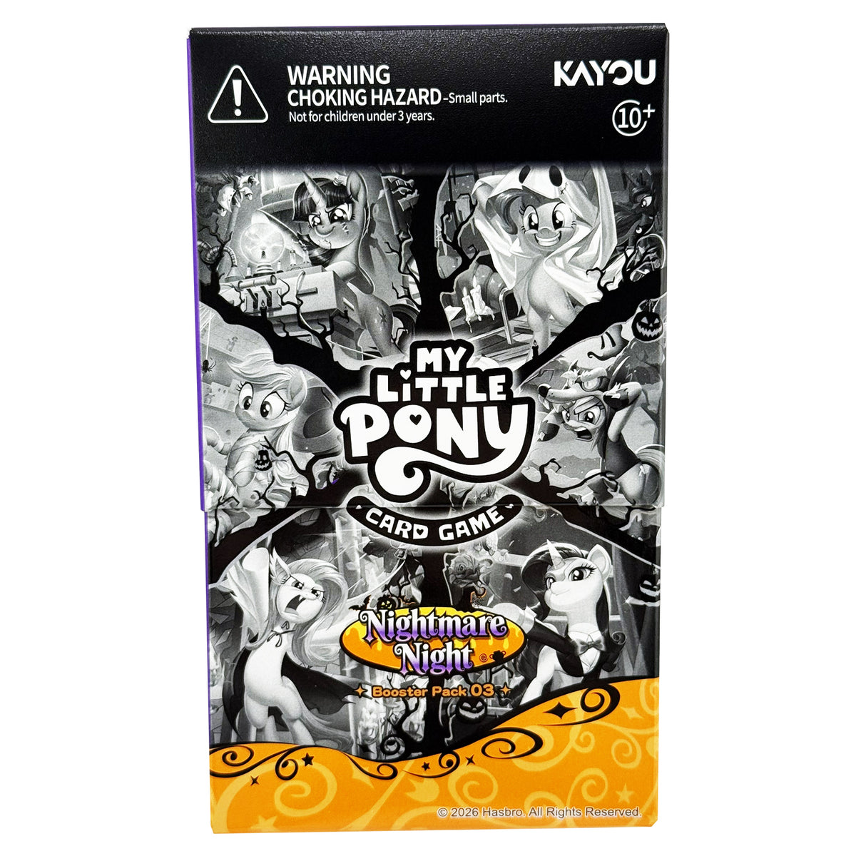 KAYOU My Little Pony Card Game Nightmare Night Collector Bundle Series 3