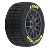 PRO1030310 1/12 Goodyear Eagle Dirt Tire F/R MTD Gray Wheels (4): Losi NASCAR