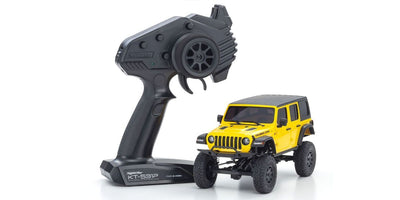 KYO32521Y MINI-Z 4x4 Crawler Jeep Wrangler Unlimited Rubicon RTR, Yellow