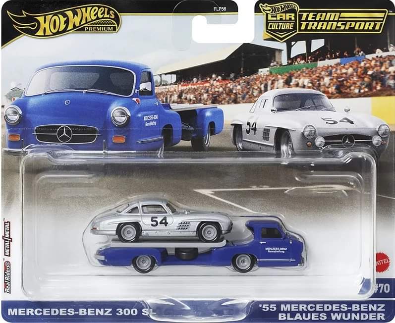 HWFLF56 mercedes-Benz 300 Sl 55 Mercedes Blaus Wunder