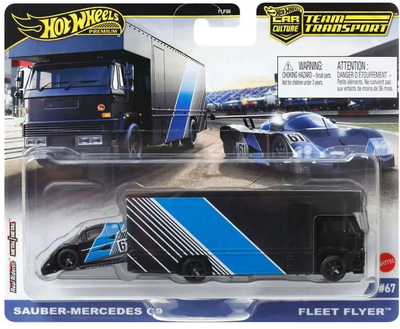 HWFLF56 Team Transport Sauber-Mercedes Fleet Flyer