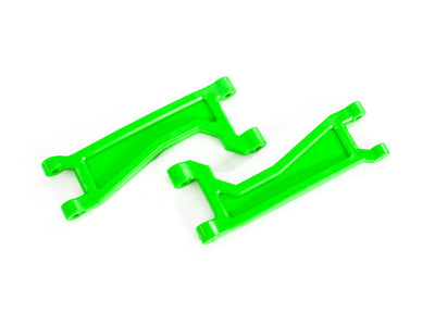 8998G Suspension arms, upper, green (left or right, front or rear) (2) (for use with #8995 WideMaxx® suspension kit)