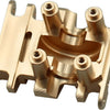 HRSXTY38LH Brass Center Gear Box Mount, 1/30 Axial SCX30