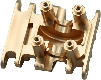 HRSXTY38LH Brass Center Gear Box Mount, 1/30 Axial SCX30
