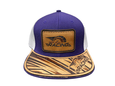 NSR Custom Cap - 6 Panel -  Leather Patch & Lid -