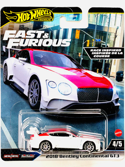 HWHNW46 Fast and Furious 2018 Bentley Continental GT3