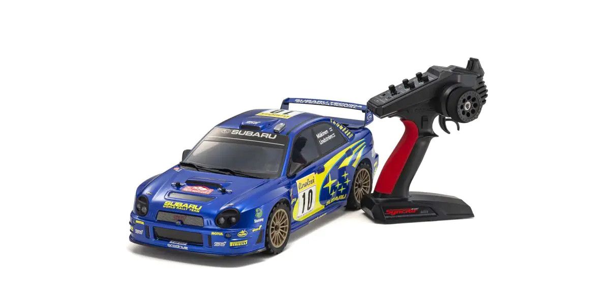 KYO34481T1 Kyosho Fazer Mk2 FZ02-R 2002 4WD Subaru Impreza WRC2002