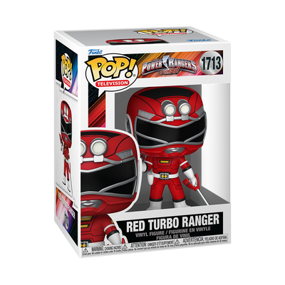 FU86270 Power Rangers Red Turbo Ranger Funko Pop!