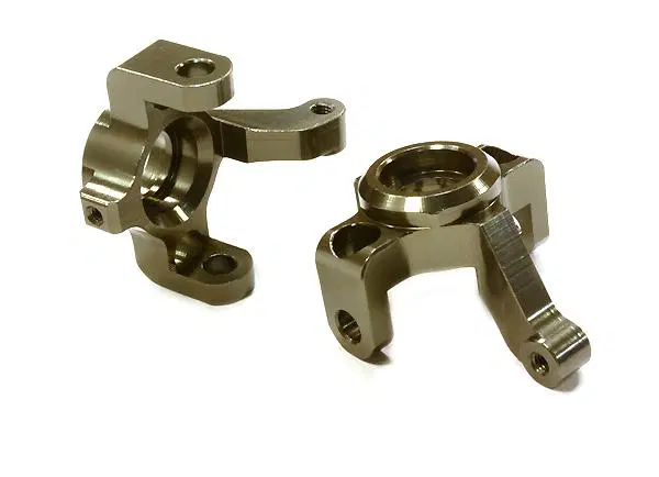 INTC26509GREY Billet Machined Steering Block for Traxxas LaTrax Teton 1/18 Monster Truck