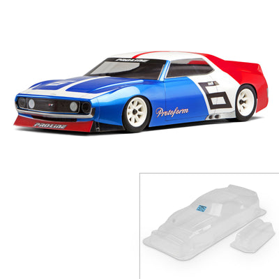 PRM152600 J71 Vintage Racing Body (Clear)