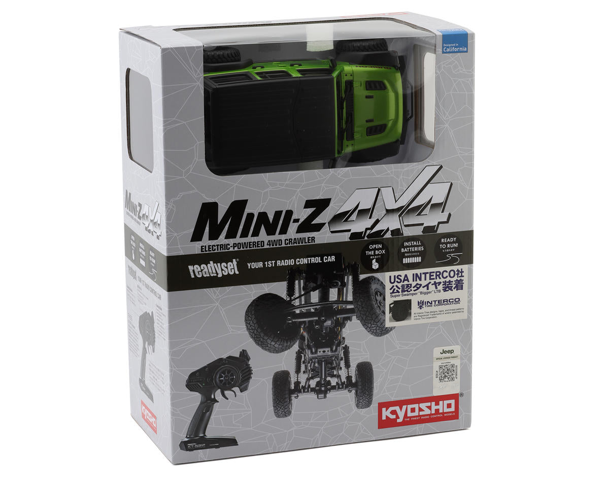 KYO32536GR MINI-Z 4x4 Jeep Wrangler Unlimited Rubicon Mojito