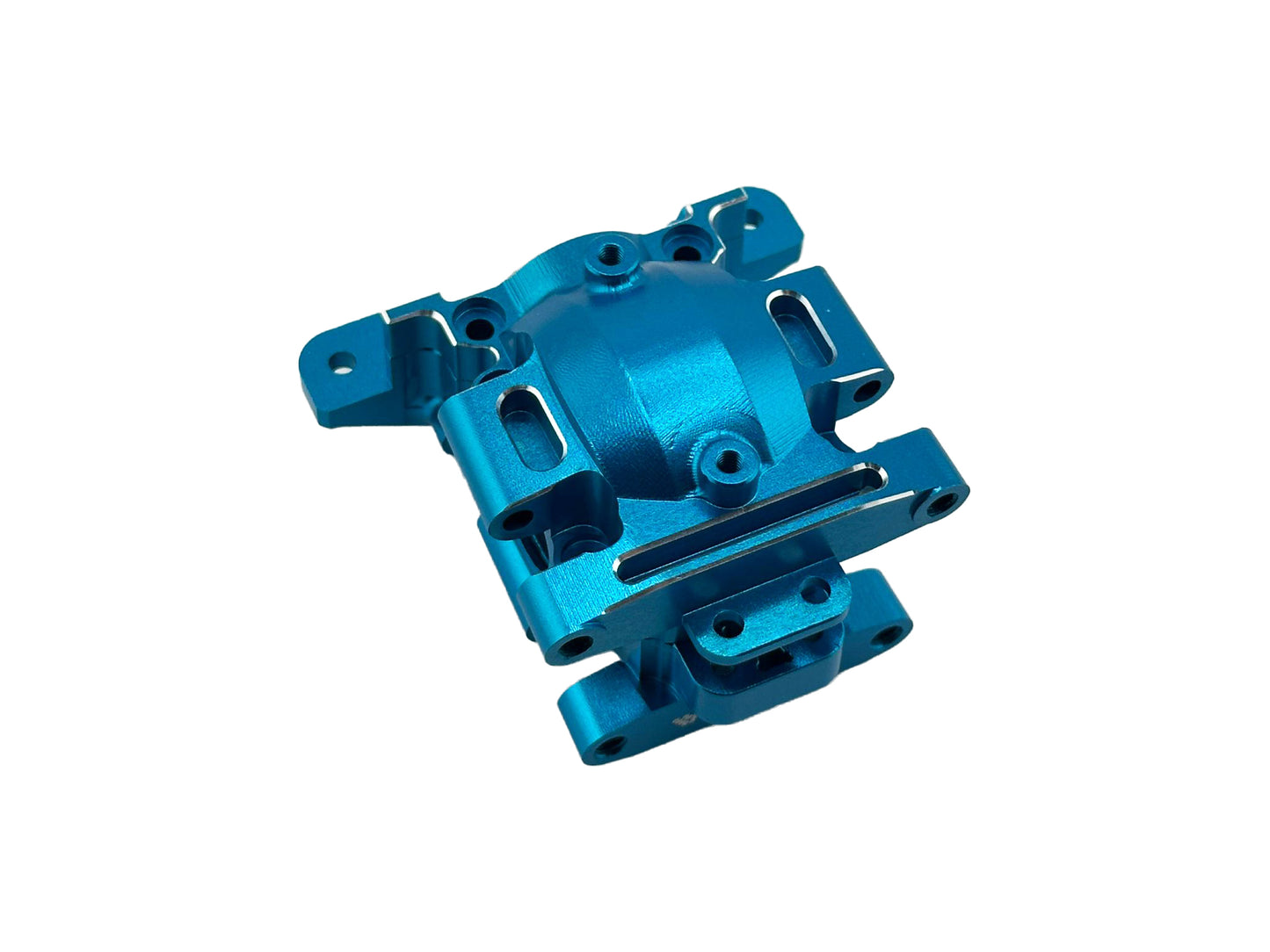 NSRMINIM013BL Aluminum Front Gear Box For Traxxas Mini Maxx-Blue