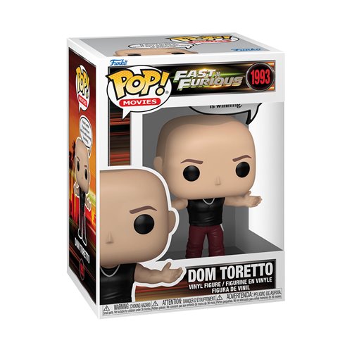 FU90492 Fast & Furious Dom Torreto Funko Pop! #1993