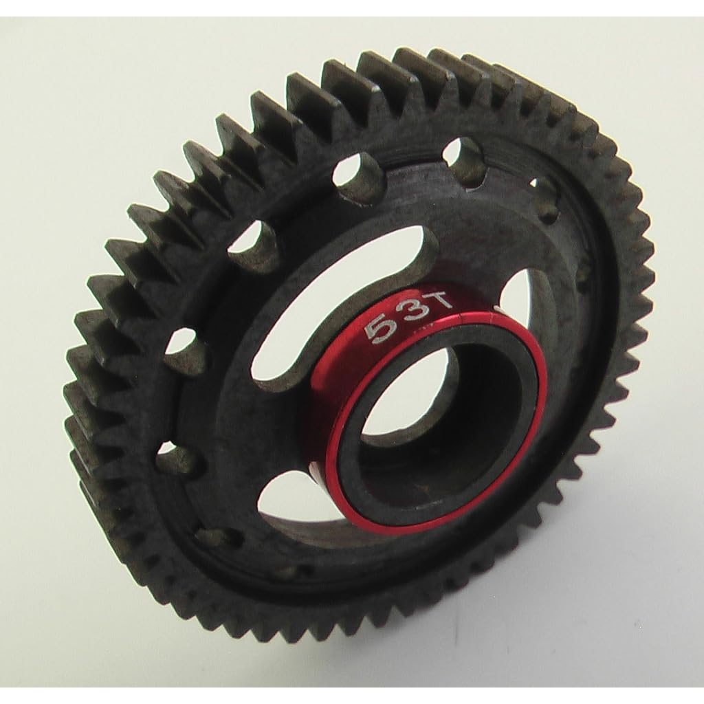 HRSVXS853 - Steel Spur Gear (53t)(Red) - 1/16 TRA