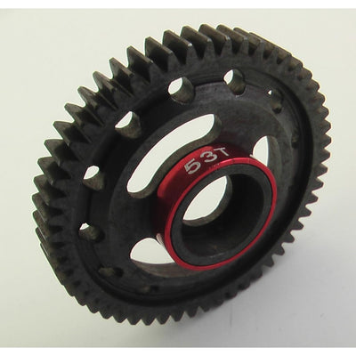 HRSVXS853 - Steel Spur Gear (53t)(Red) - 1/16 TRA