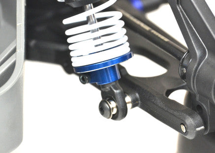 EXO2219 TRAXXAS ULTRA SHOCK CLAMPING SPRING CUPS, alloy (4)