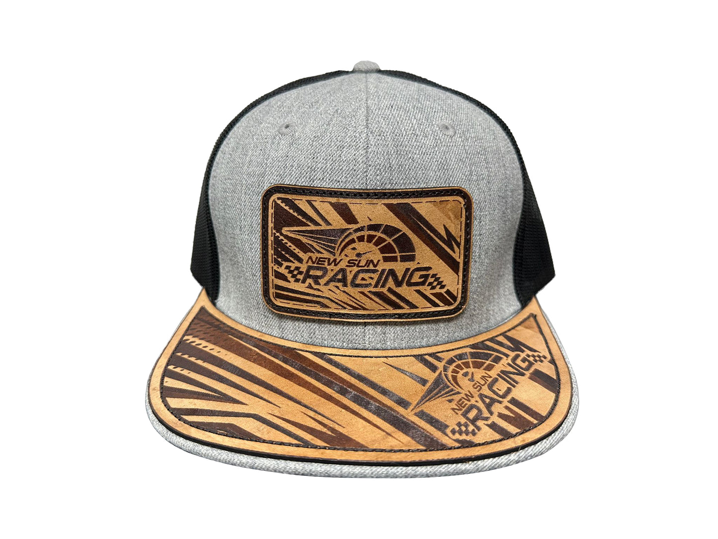 NSR Custom Cap - 6 Panel -  Leather Patch & Lid -
