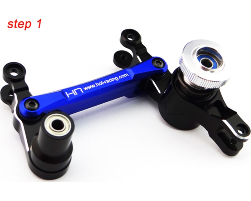 HRXMX48M06 Aluminum Servo Saver Bellcrank Steering X Max