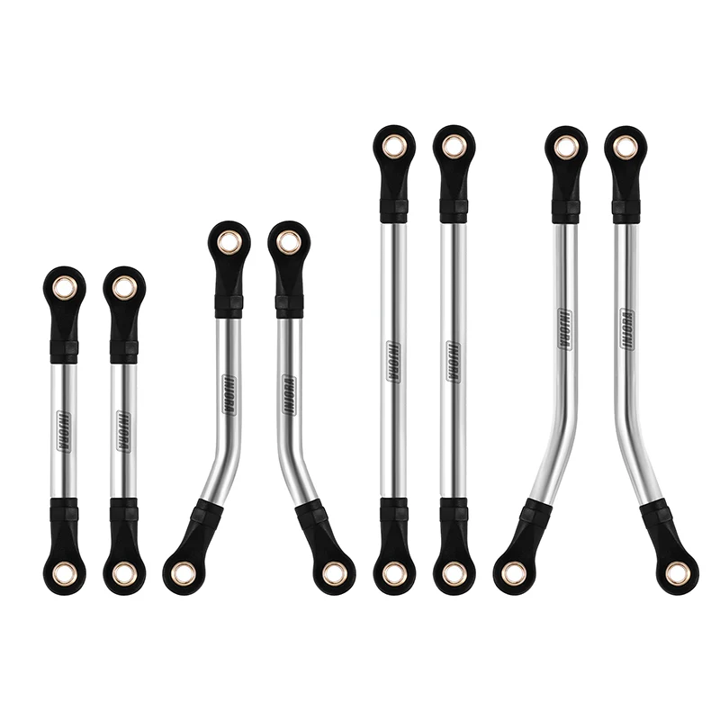 TRX4M-08SR INJORA Stainless Steel High Clearance Links Set for 1/18 TRX4M Defender Bronco