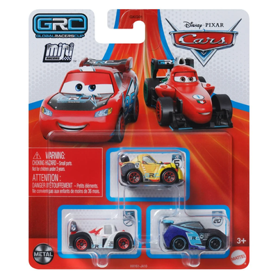 HWGKG01 Cars Mini Racers - DJ/Shot/Wingo