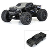 PRO351318 1/5 Pre-Cut Brute Bash Armor Black Body: X-MAXX