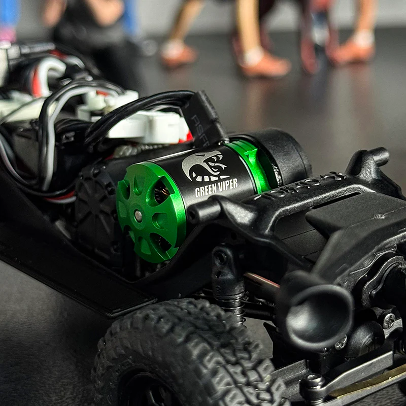 INM24-SCX30 INJORA Green Viper 1621 Brushless Motor 4300KV for 1/30 SCX30