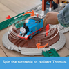 JDF26 Thomas & Friends Load & Launch Barrel Delivery Set By Fisher-Price & Classic Motorized Toy Train