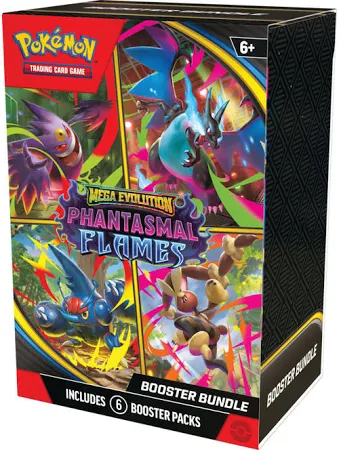 PKU10-10191-109 Pokemon Mega Evolution #2 Phantasmal Flames Booster Bundle