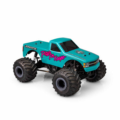 JCO0679 1/18 1988 Chevy Snoopnose Monster Truck Body, 1/18 Losi Mini LMT