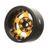 BRPB034MBKGD ProBuild™ 1.9" SV5 Adjustable Offset Aluminum Beadlock Wheels (2) Matte Black/Gold