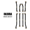 ASC18-32 INJORA Black Brass High Clearance Links for 1/18 Redcat Ascent-18 APEX
