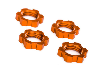 7758T Wheel Nuts 17mm Orange