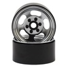 SSD00276 Slot 1.9" Steel Beadlock Wheels (Chrome)